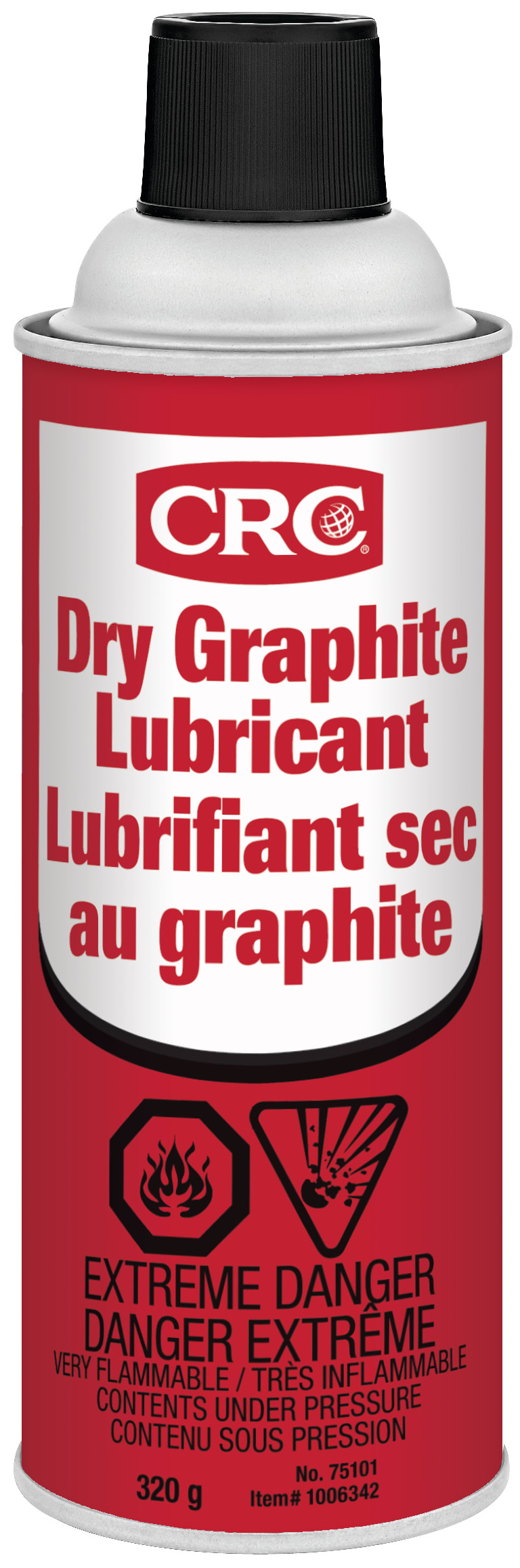 CRC Dry Graphite Lube (F/E) 1X320G