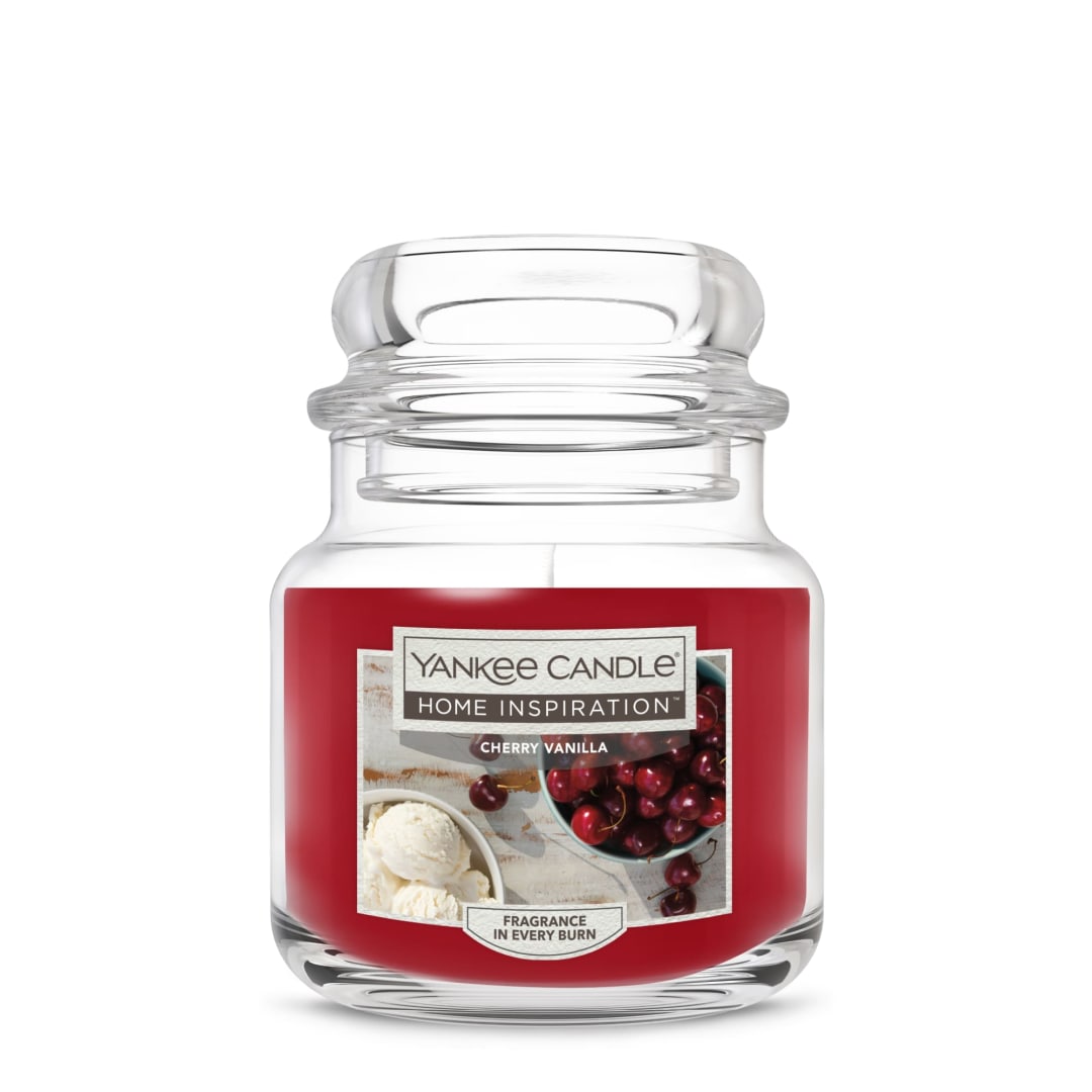Yankee Candle Home Inspiration Cherry Vanilla Medium Jar Candle
