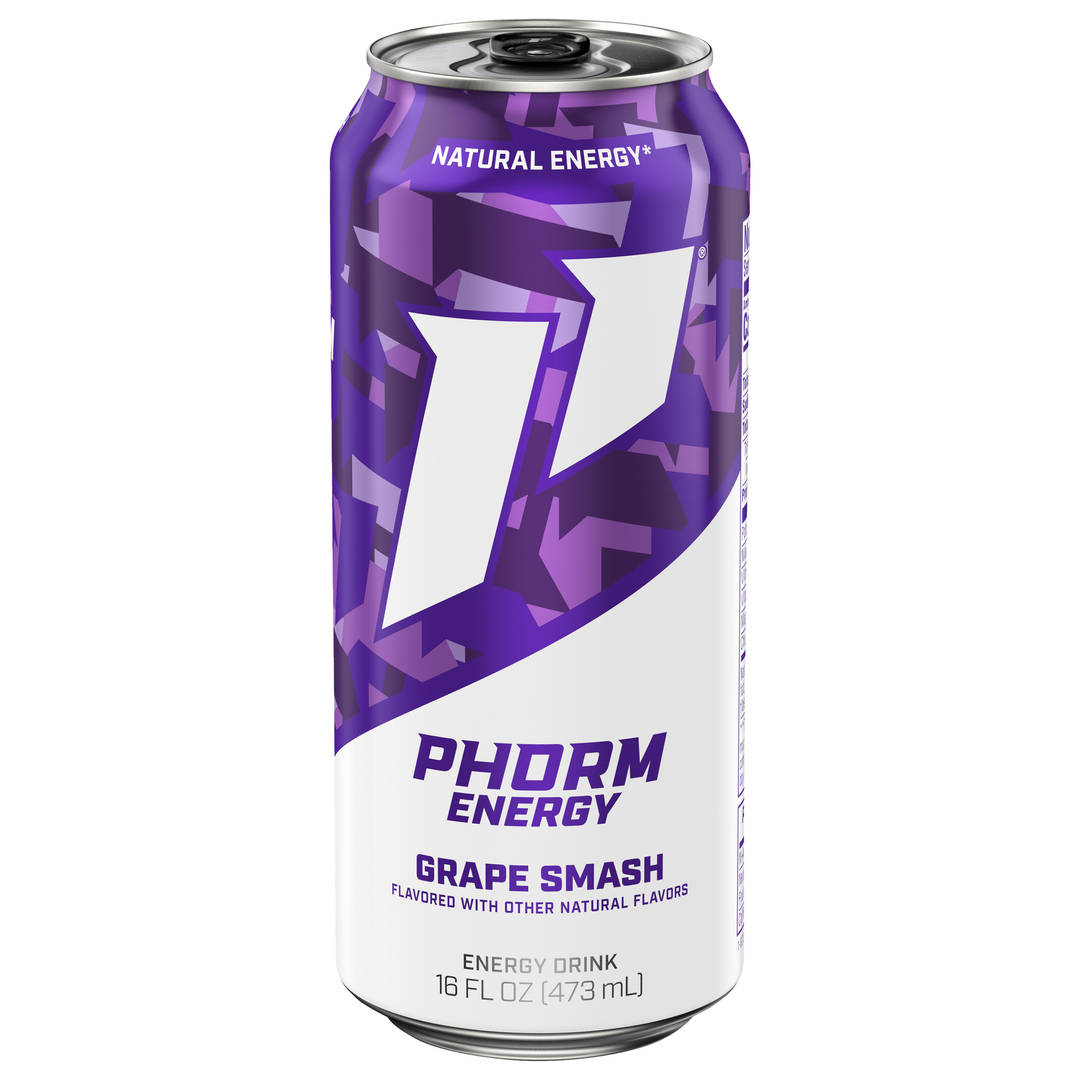 Phorm Energy Grape Smash 16 oz Single Can
