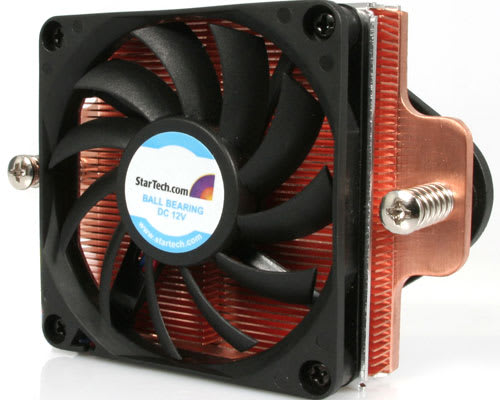 1U AMD Opteron CPU Heatsink with Fan