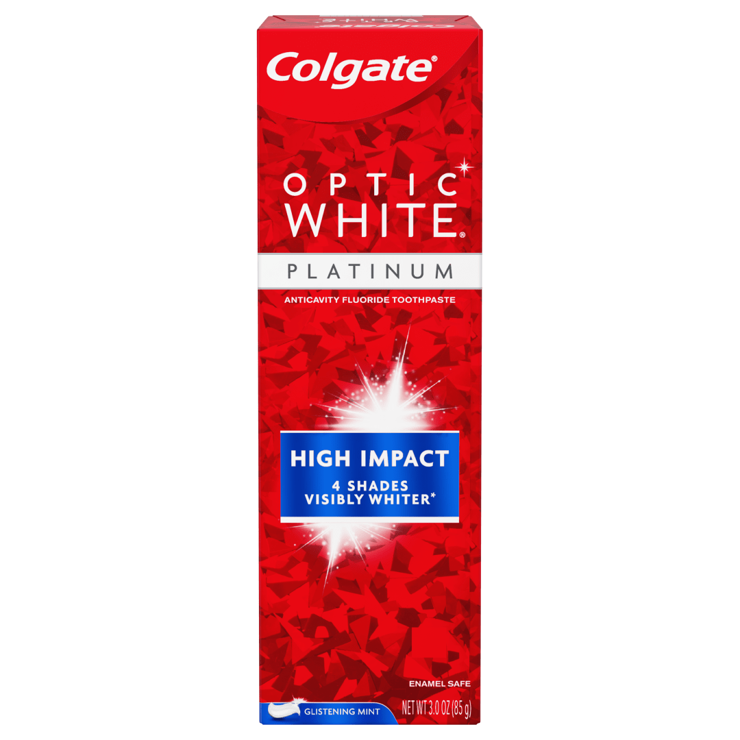 Colgate Optic White High Impact White Whitening Toothpaste - 3 ounce