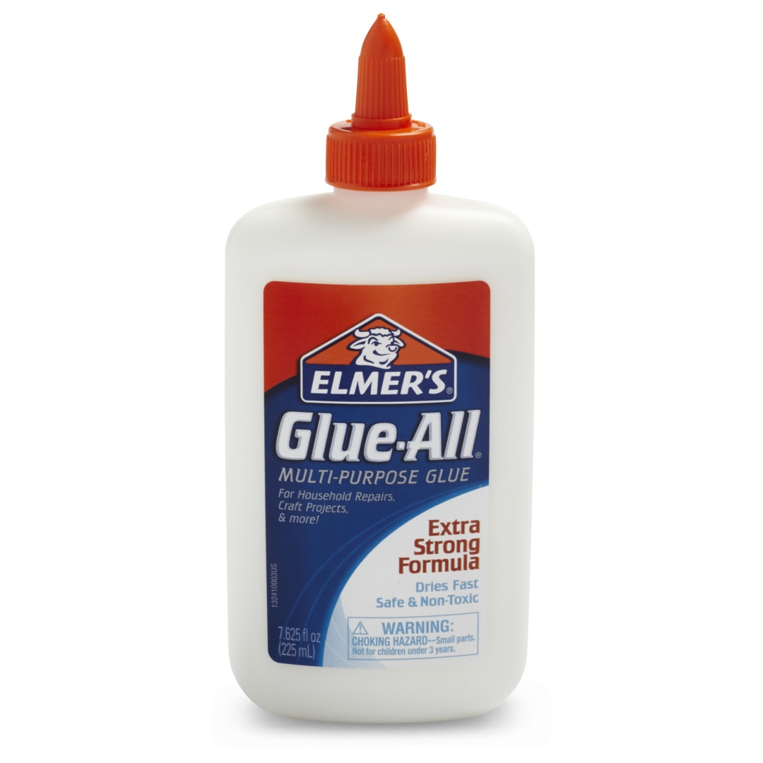 Elmer's Glue-All Multi-Purpose Liquid Glue, Extra Strong, Great for Making Slime, 7.625 Ounces, 1 Count