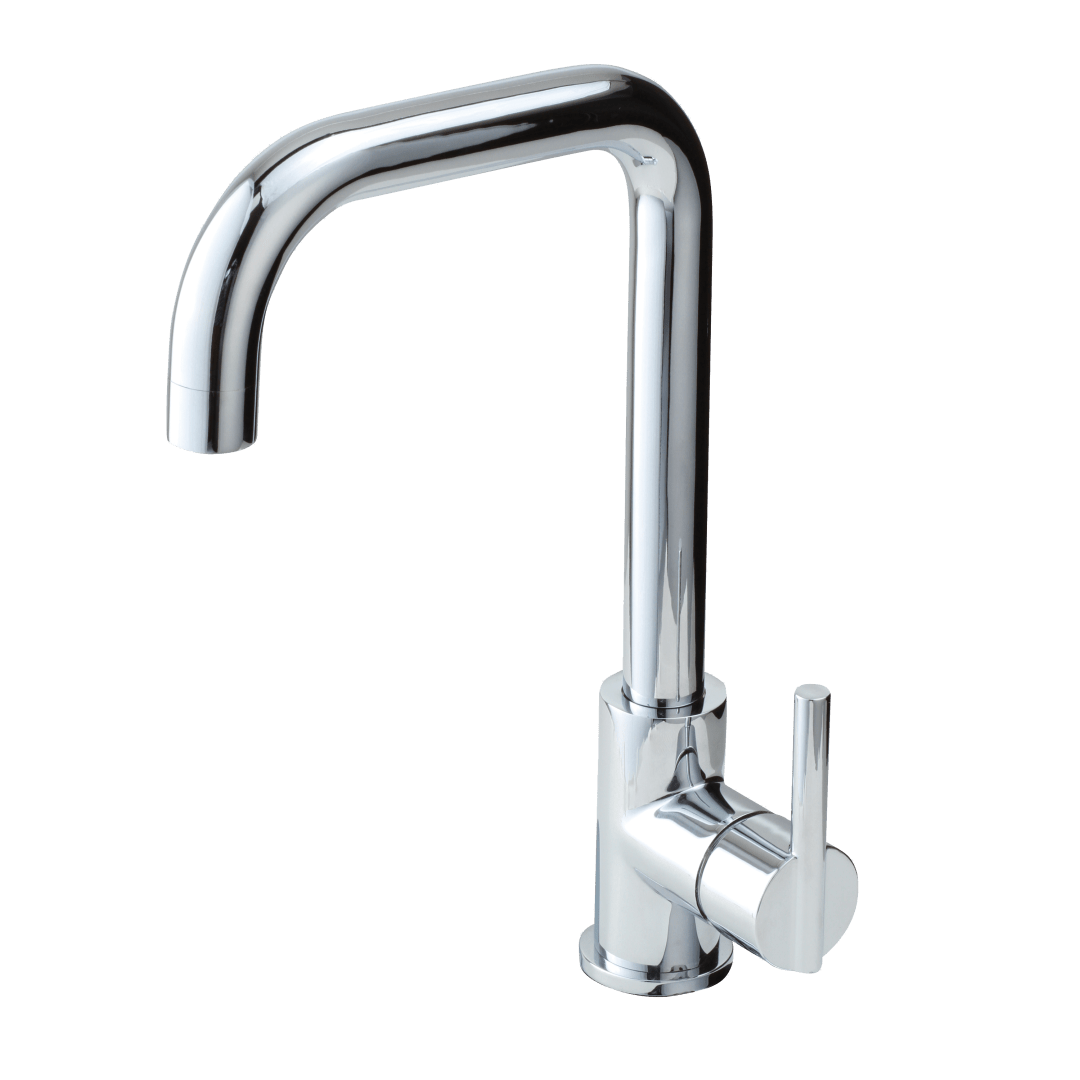 Fullerton 1-Handle Kitchen Faucet in Polished Chrome
