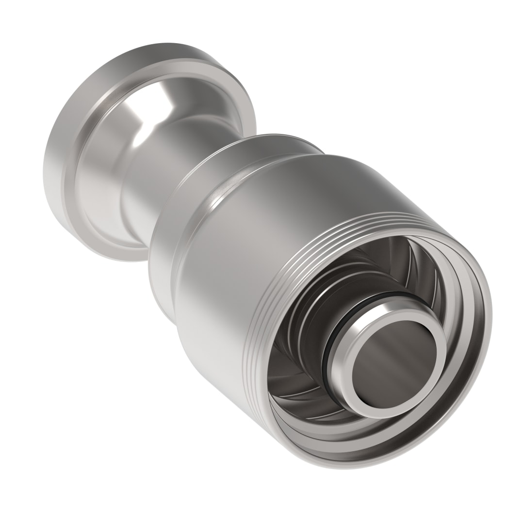 Aeroquip 1" Cd61 Flange X 1" Hydraulic Hose Fitting 4 Way