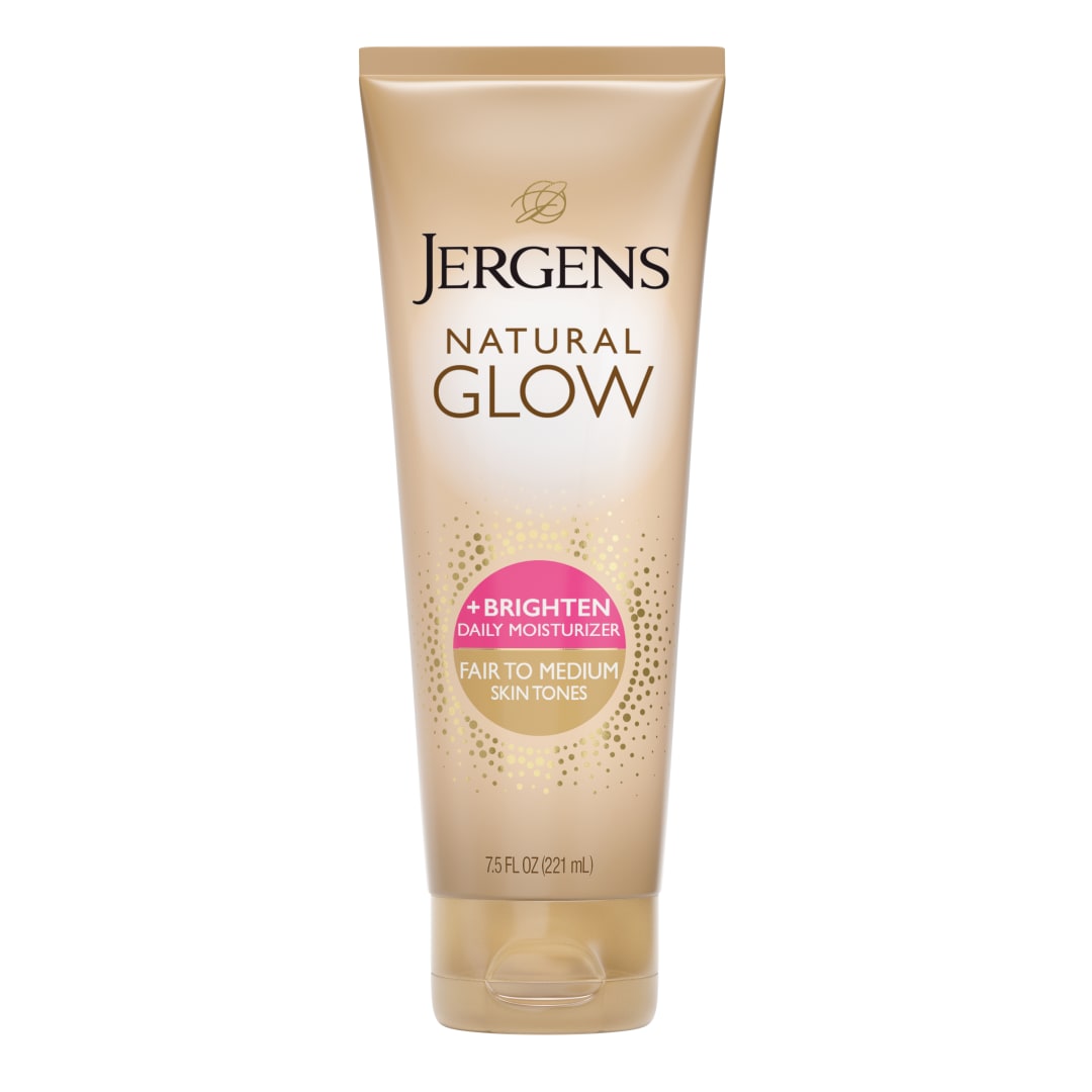Jergens Natural Glow Self Tanner Body Lotion, Fair To Medium, 7.5 oz