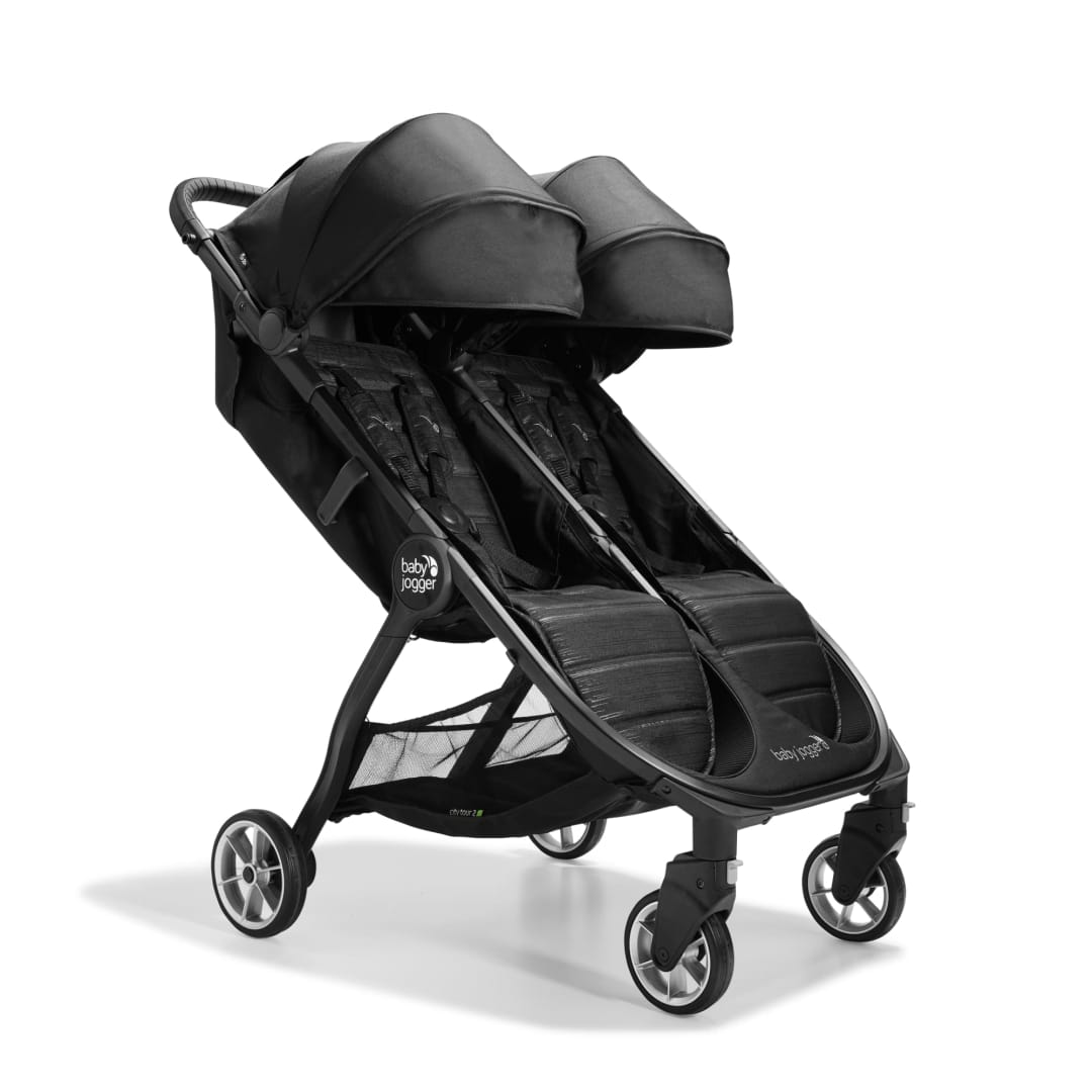 Baby Jogger® City Tour 2 Double Stroller, Pitch Black