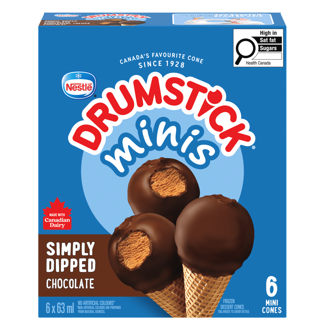 DRUMSTICK Minis SD Chocolate 8(6x63ml)CA