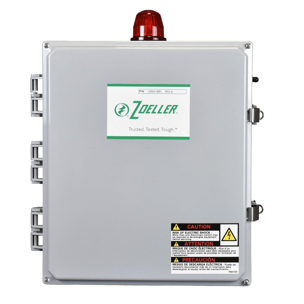 Zoeller 124D4-0001 Duplex Pivot Pro Control Panel, 4.0-6.3 Amps