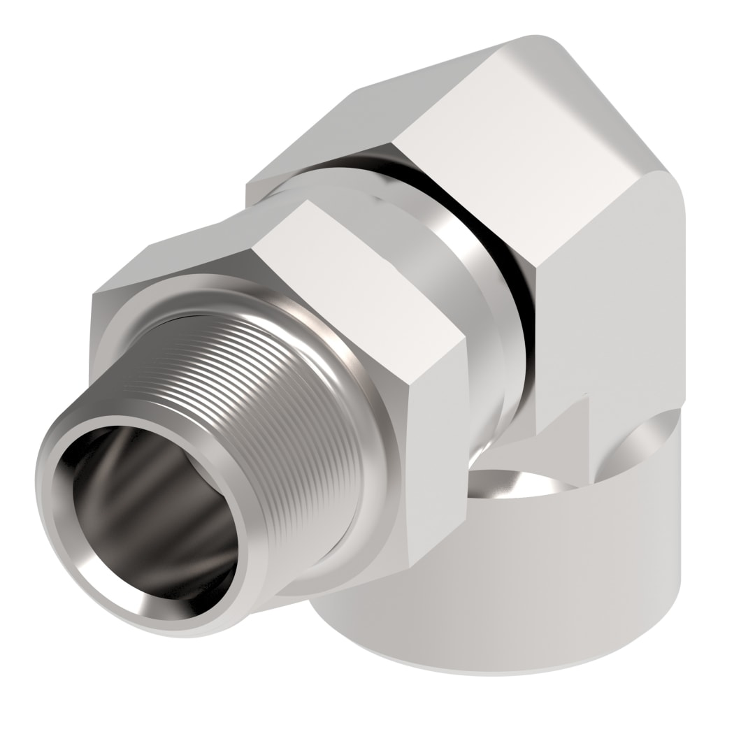 Aeroquip 3/8 NPT SWV X 3/8 FNPT 90DEG