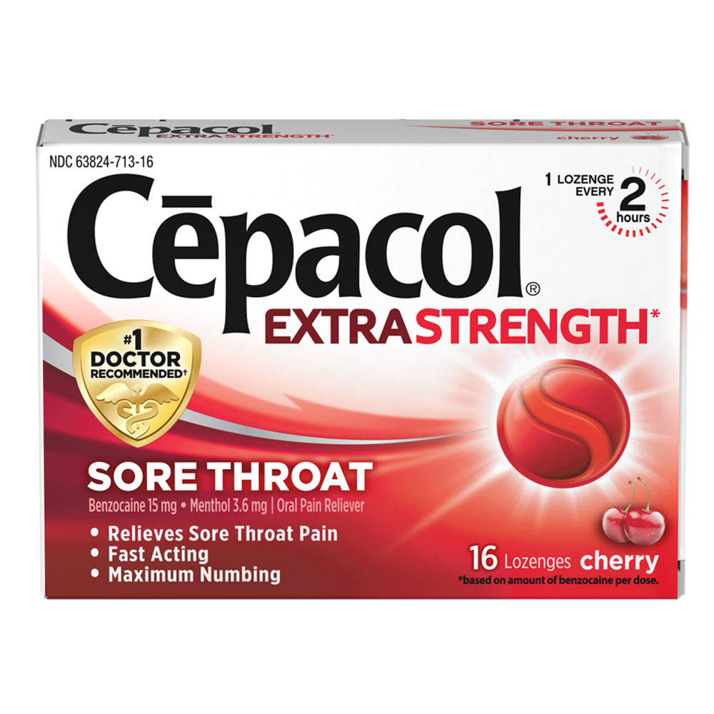 CEPACOL® Extra Strength Lozenges - Cherry 24/16 ct.
