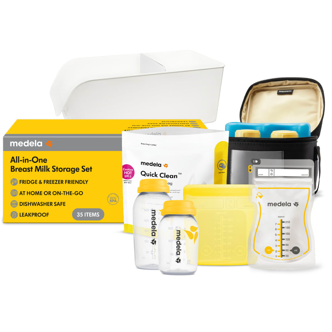 All-in-One Breast Milk Storage Set EN FR ES