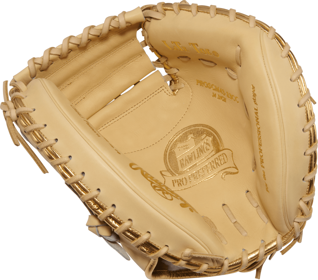 RAWLINGS "PRO PREFERRED" SERIES CATCHERS MITT BASEBALL GLOVE 34" RHT