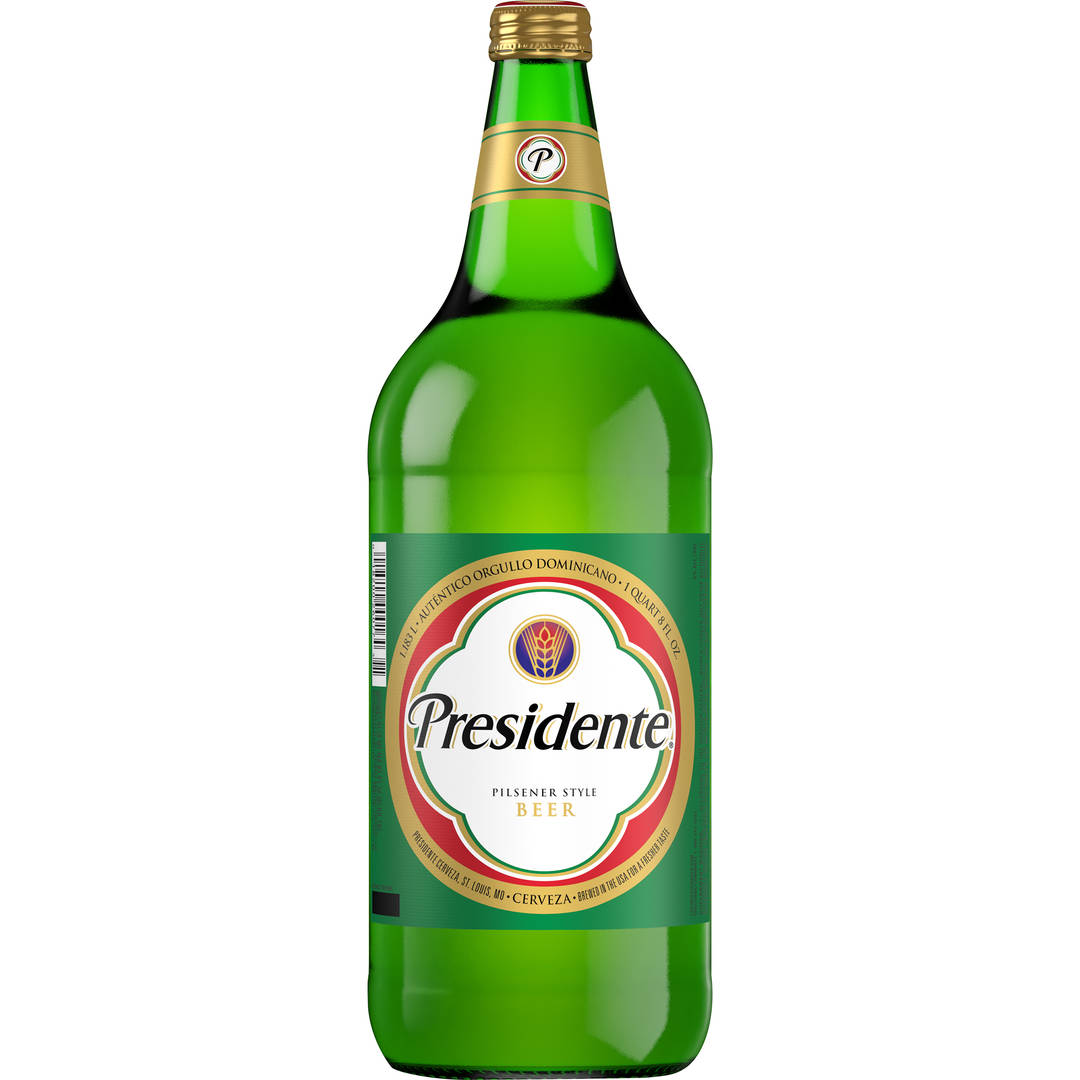 Presidente Pilsener Beer, 1.83L Bottle