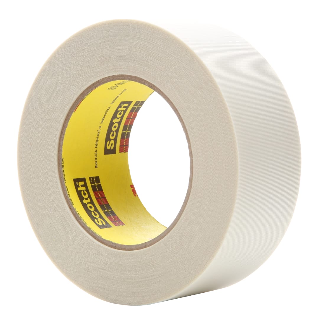 3M™ Glasgewebe-Klebeband 361, Weiß, 25 mm x 55 m, 0.17 mm