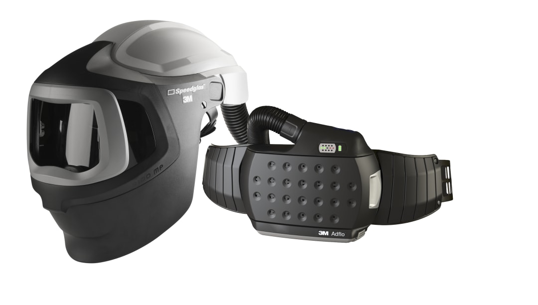 3M™ Speedglas™ 9100 MP-Lite Kaynak Başlığı ile 3M™ Adflo™ Motorlu Hava Temizleyici Solunum Maskesi Sistemi, Kaynak Filtresiz, 597700