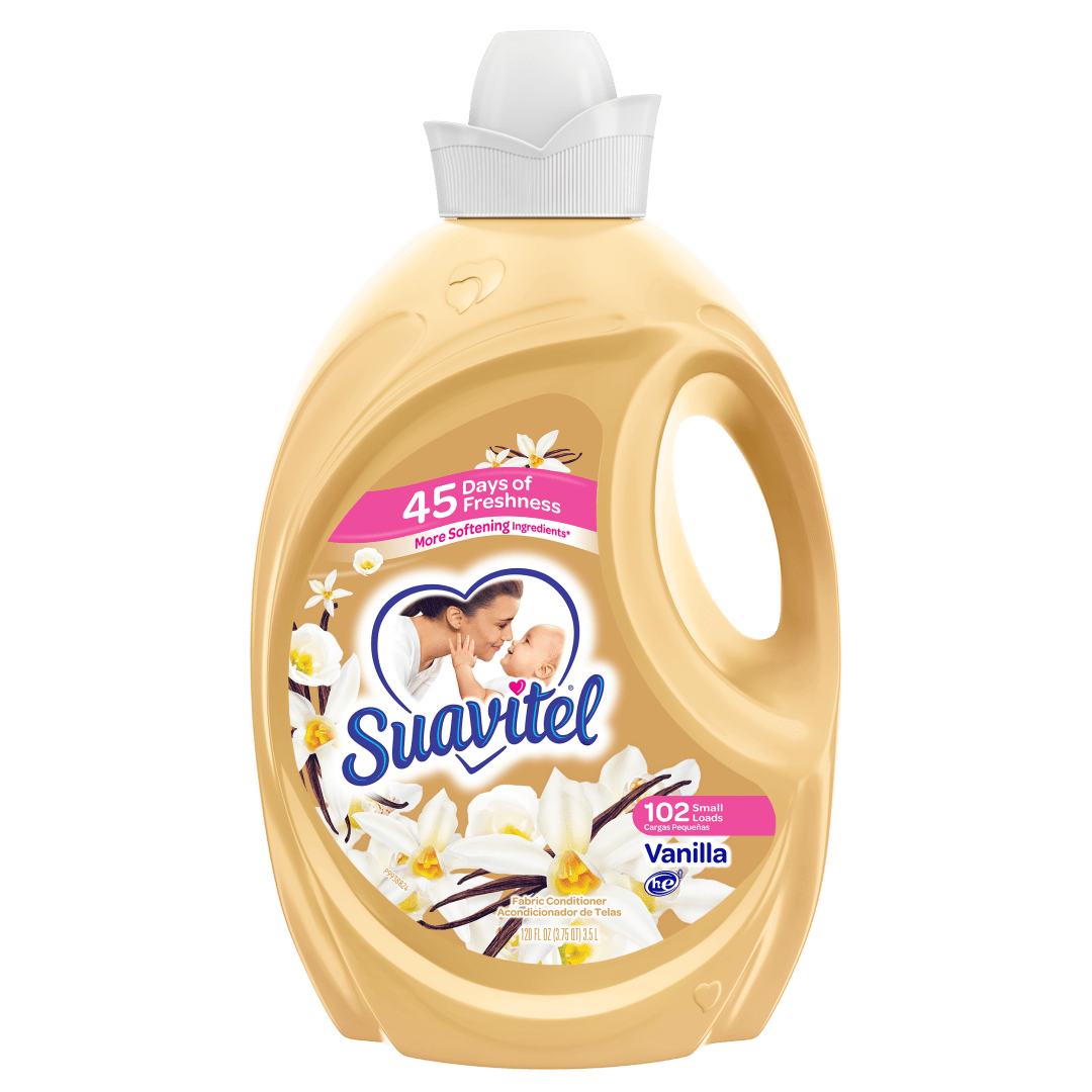 Suavitel Fabric Softener, Vanilla - 12 fluid ounce
