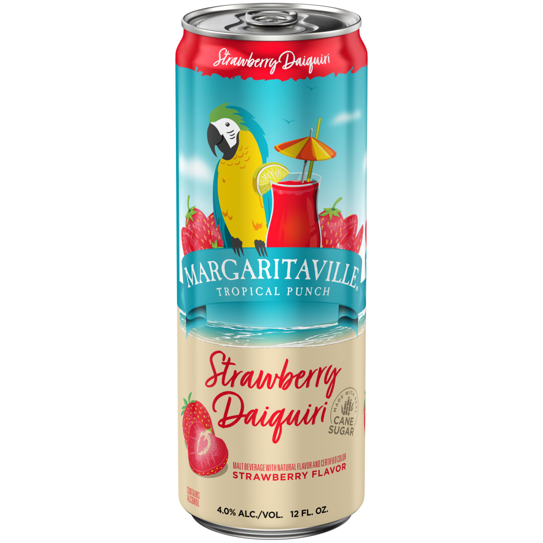 Margaritaville Strawberry Daiquiri 12 fl oz Can