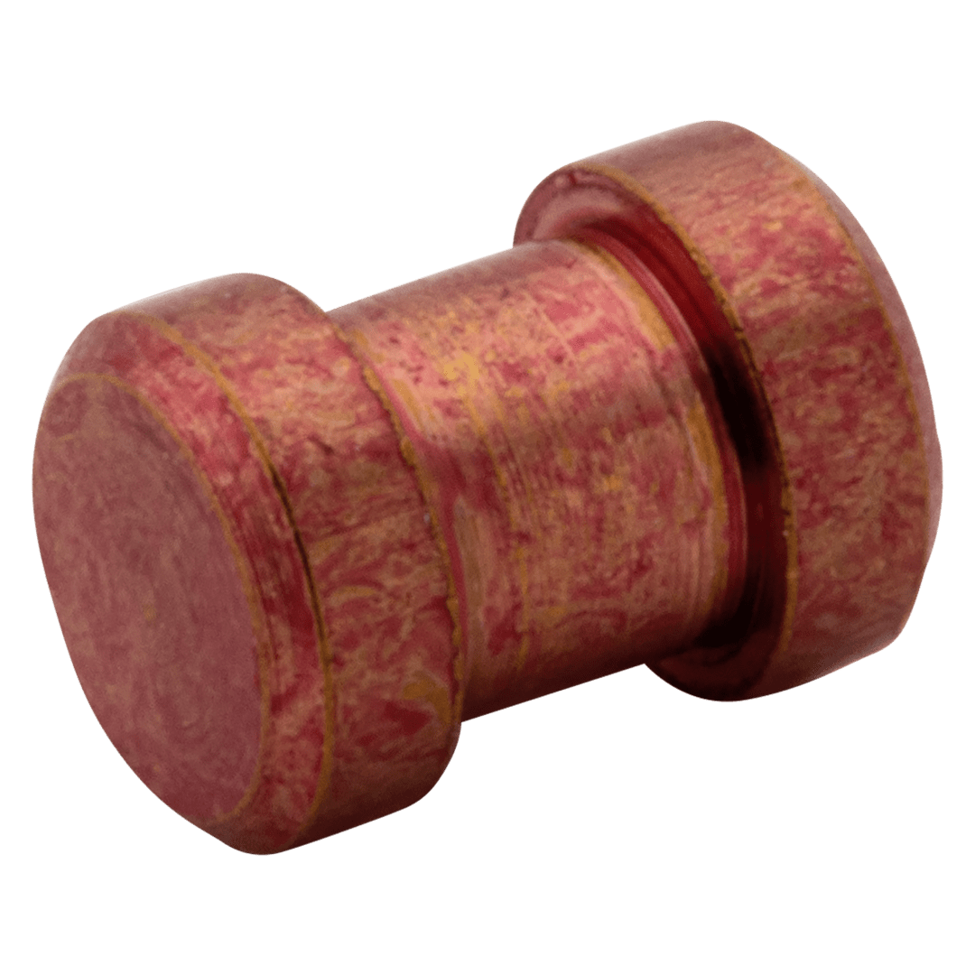 Brass Top Pin .160" in Red 100-Pack