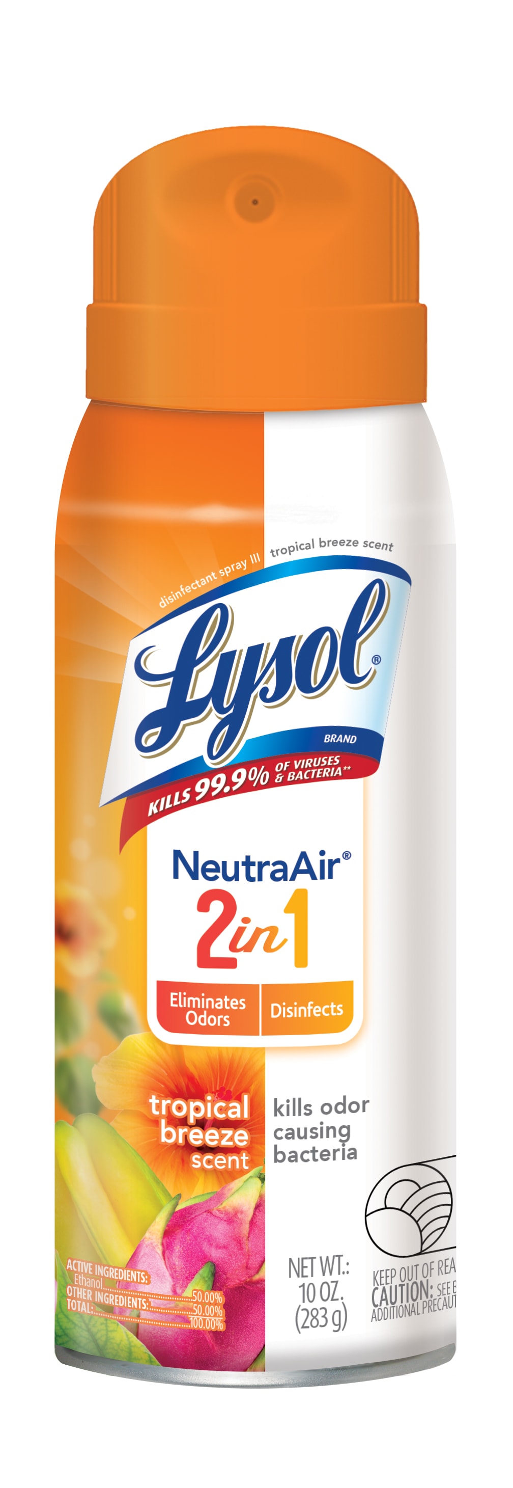 LYSOL® Disinfectant Spray - NeutraAir™ 2in1 Tropical Breeze Scent 6/10 oz.