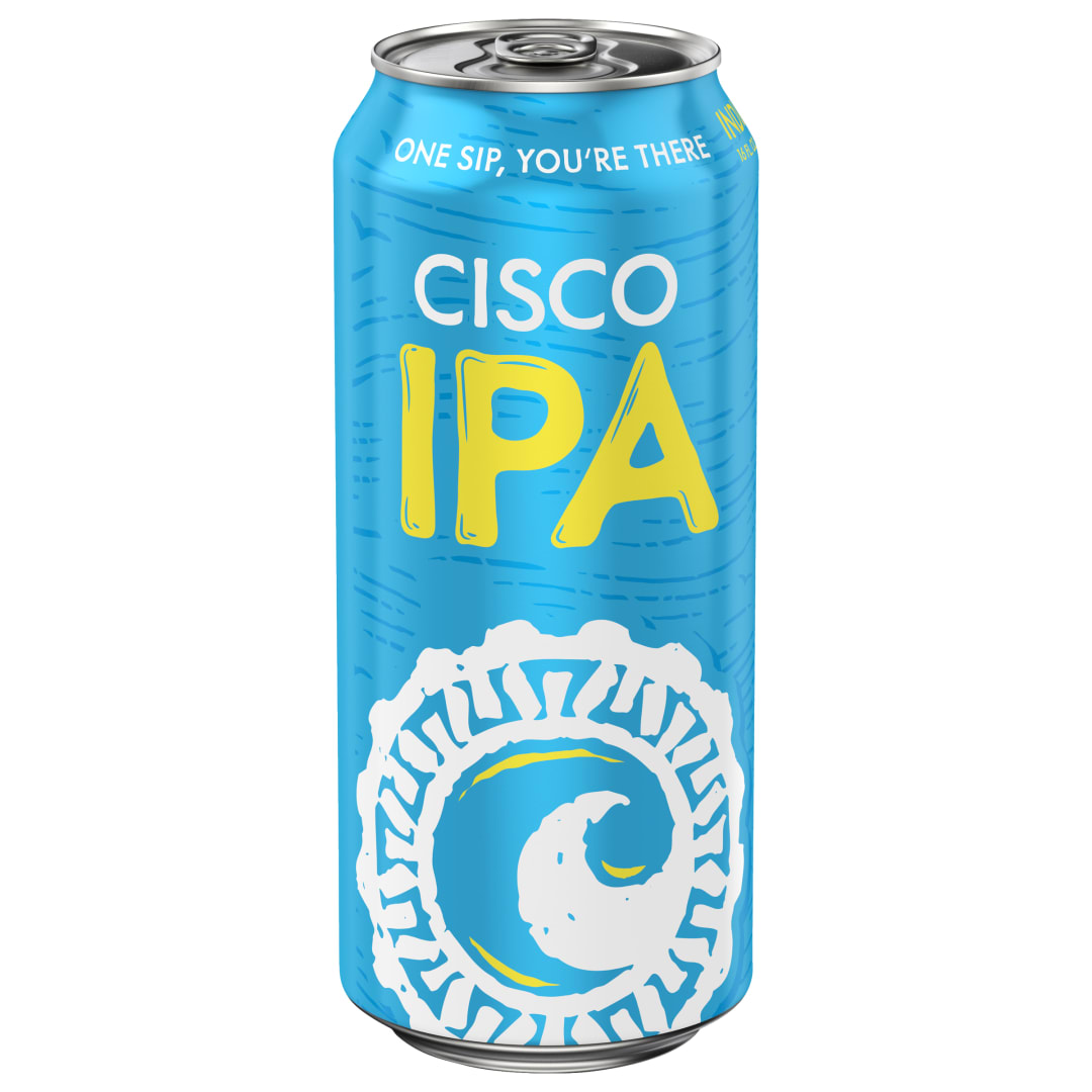 Cisco Brewers IPA 16 oz Single CAN 6.2ABV - Plain Aluminum - Standard Gloss - Craft Direct