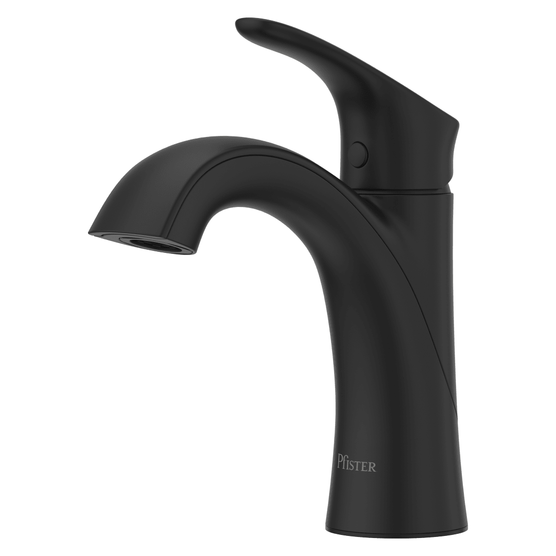 Weller Single Control Bathroom Faucet in Matte Black