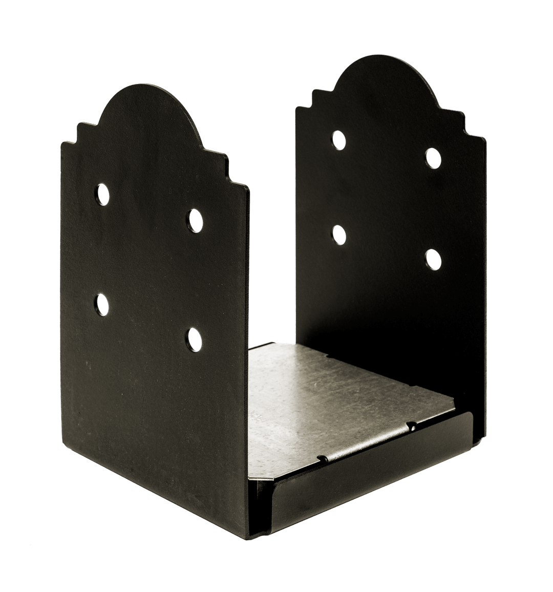 Simpson Strong-Tie APB88R Outdoor Accents® Mission Collection® ZMAX®, Black Powder-Coated Post Base for 8x8 Rough (Pack of 96)