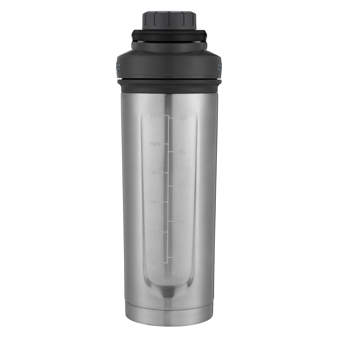 Contigo® Fit Shake & Go® 2.0 Stainless Steel Shaker Bottle, Grey, 24 oz