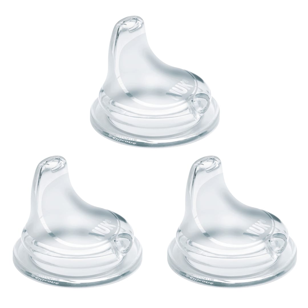 NUK® First Choice Smooth Flow™ Nipple Replacement, Slow Flow, 3 Pack