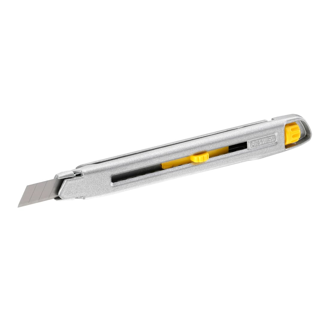 STANLEY® InterLock® 9 mm metalen afbreekmes