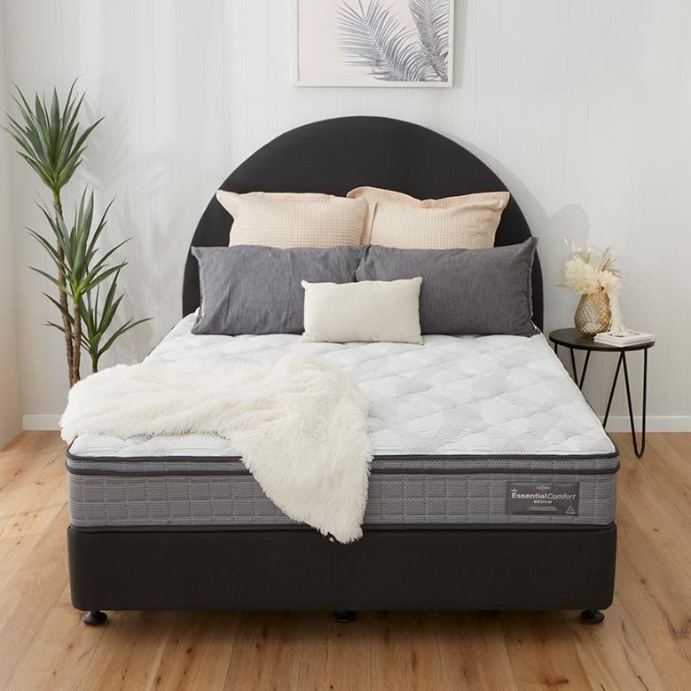 Crown Posture Bedding EssentialComfort Mattress Medium Long Single