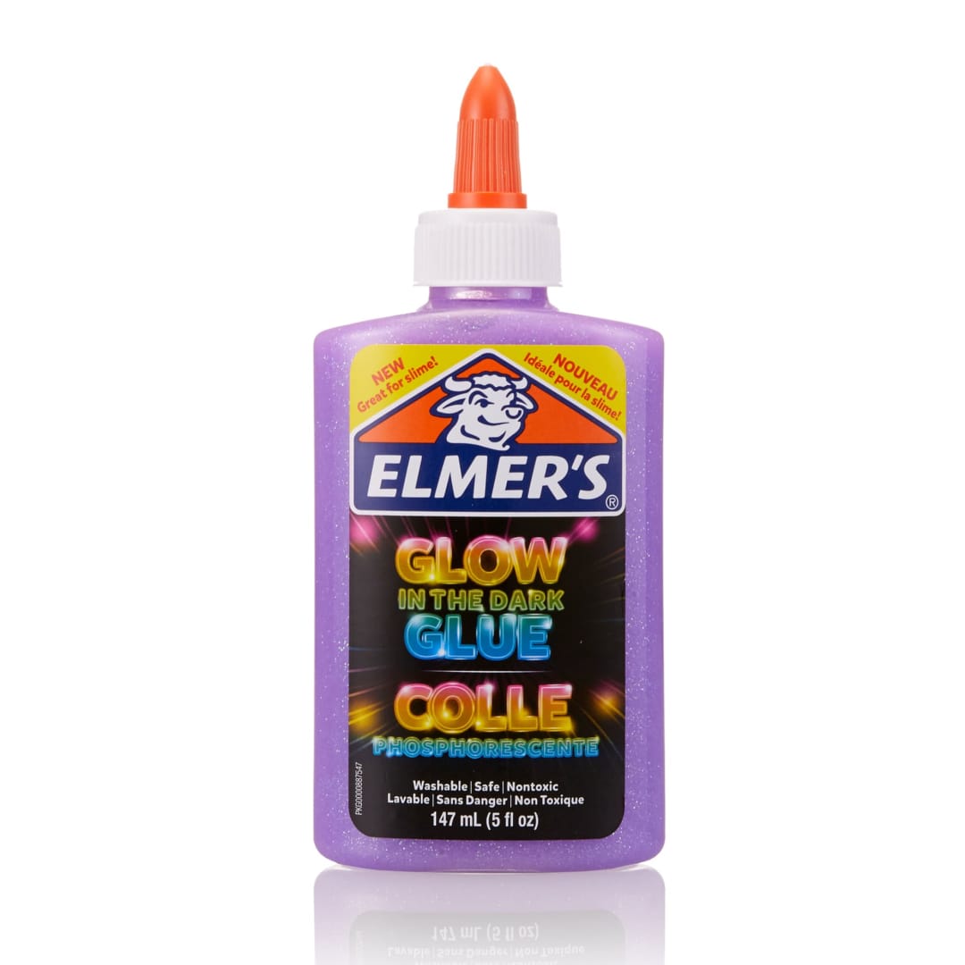 Elmer’s Glow-in-the-Dark Liquid Glue, Washable, Natural, 5 Ounces, Great for Making Slime