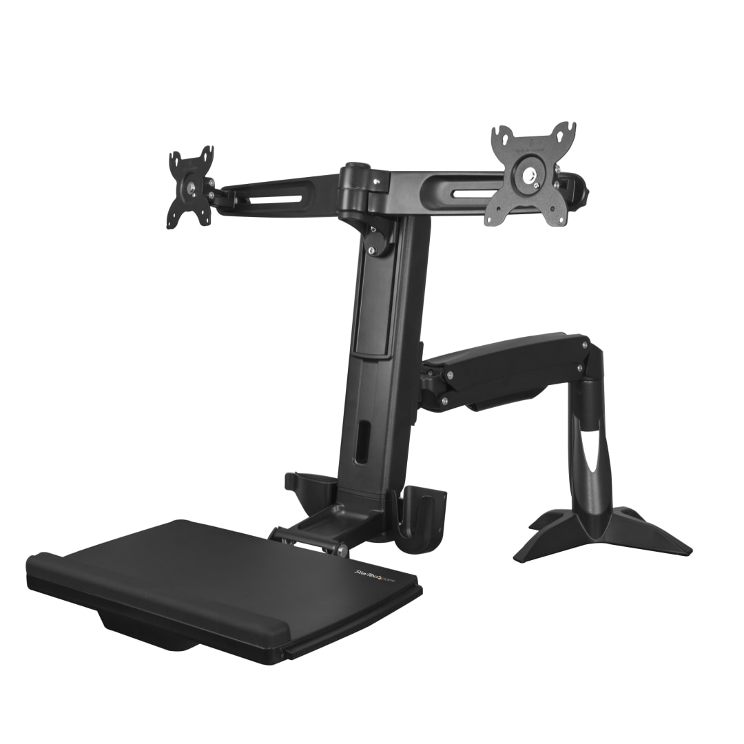Sit-stand Arm - Dual Monitor