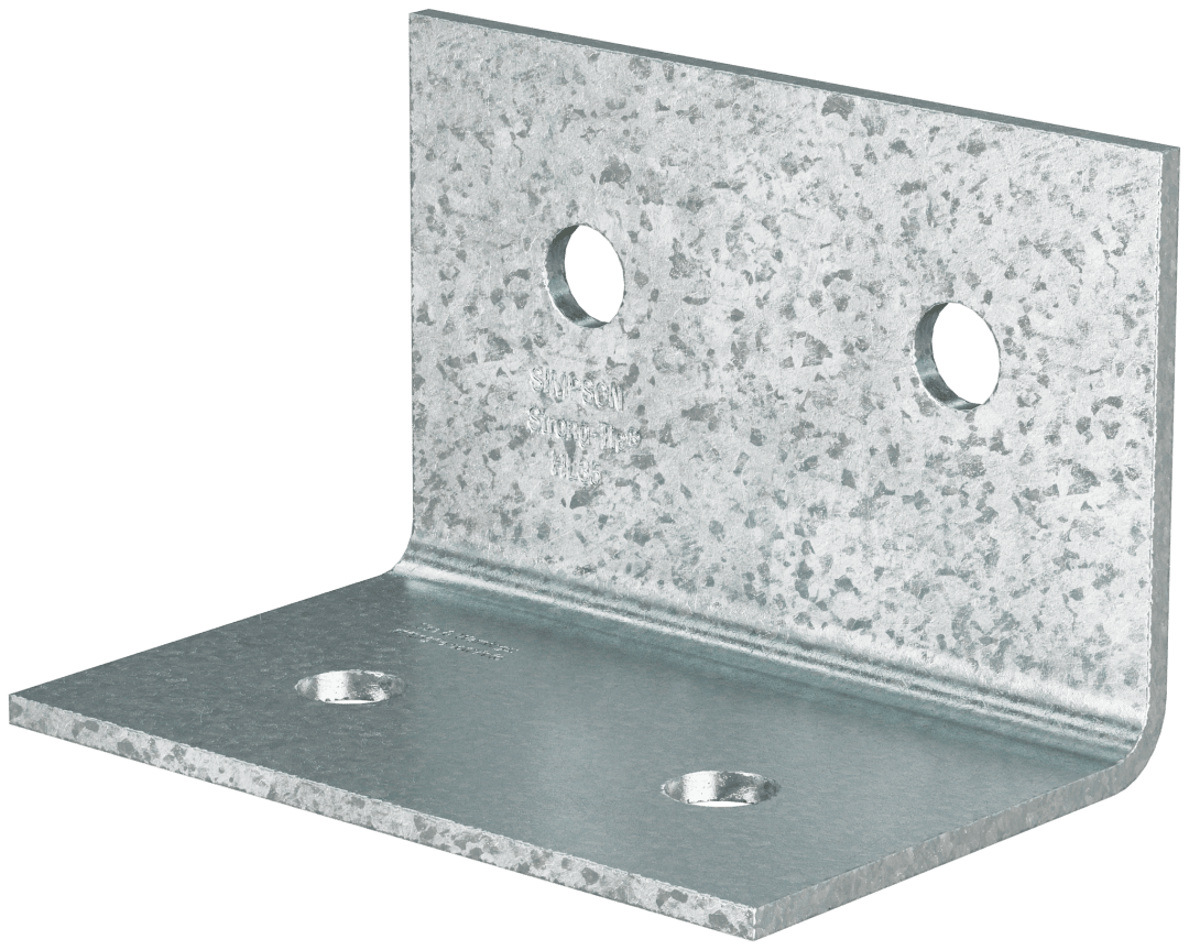Simpson Strong-Tie HL35-R HL 3-1/4 in. x 5 in. Galvanized Heavy Angle (Pack of 10)