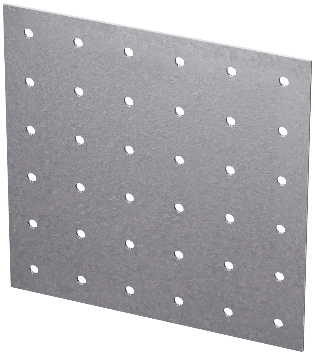 Simpson Strong-Tie GP66/54-R50 GP 6 in. x 6 in. Galvanized Gusset Plate (50-Qty)