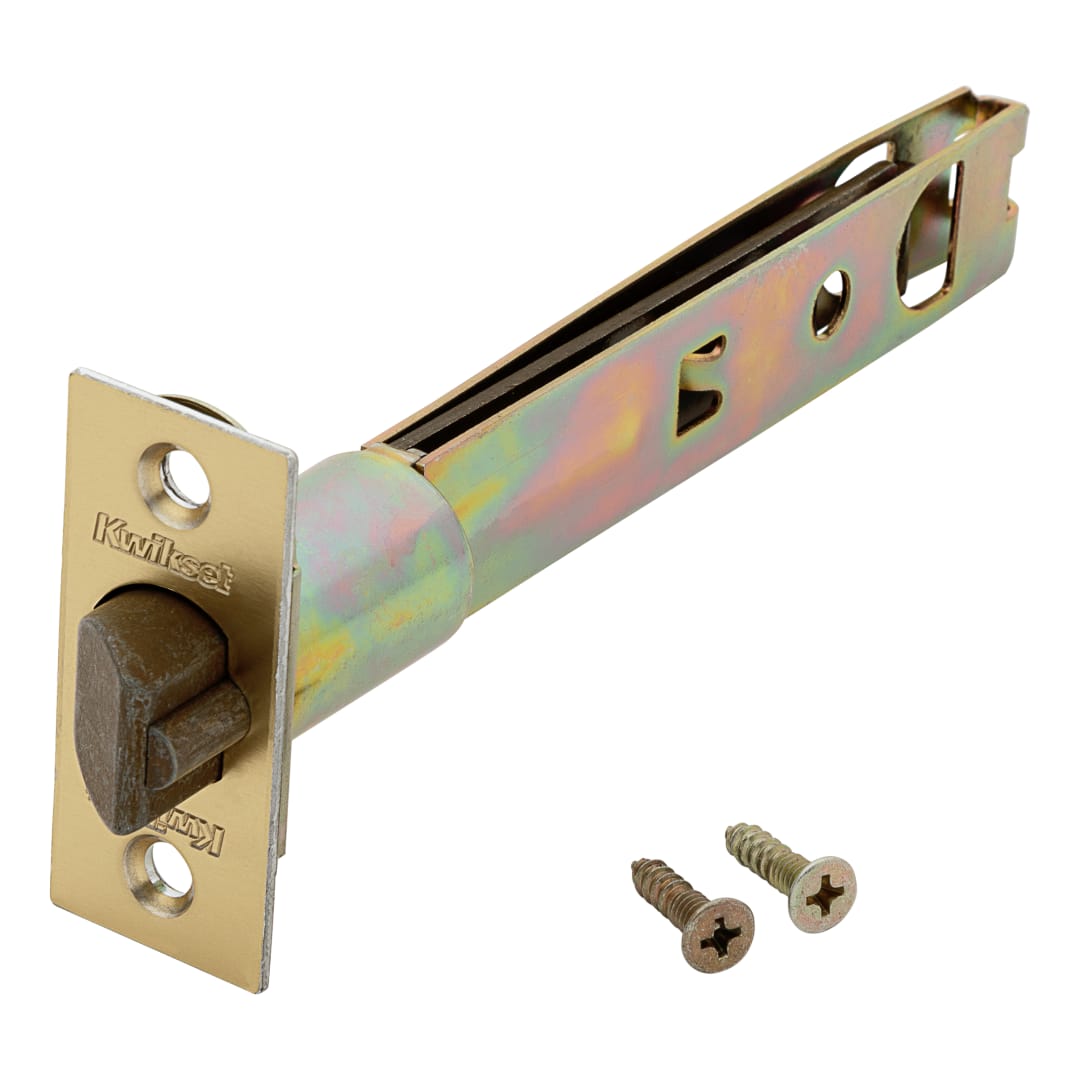 Square Corner 5" Deadlatch for Polished Brass Finish