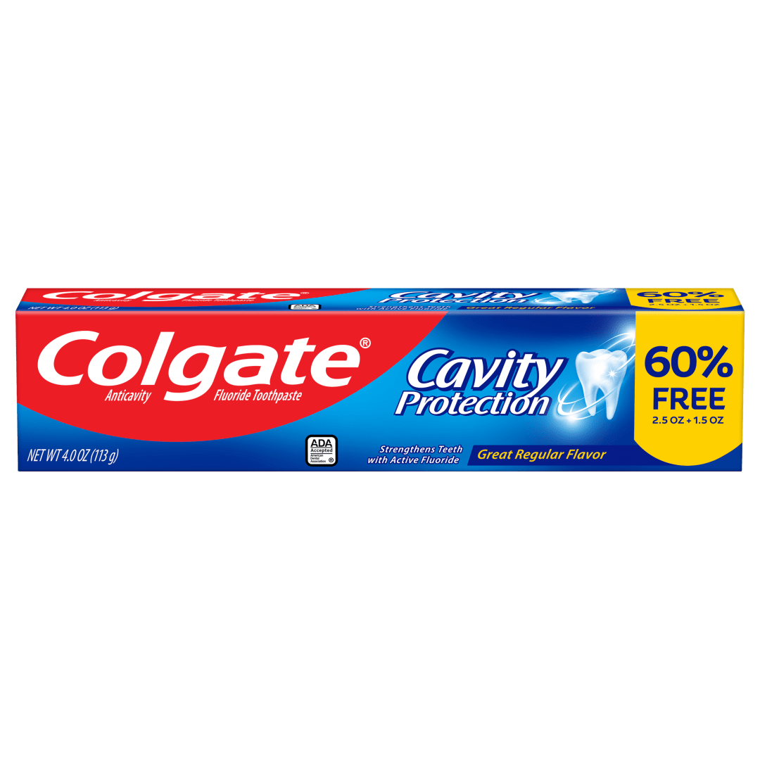 Colgate Cavity Protection Toothpaste with Fluoride - 2.5 ounce + 6% Free