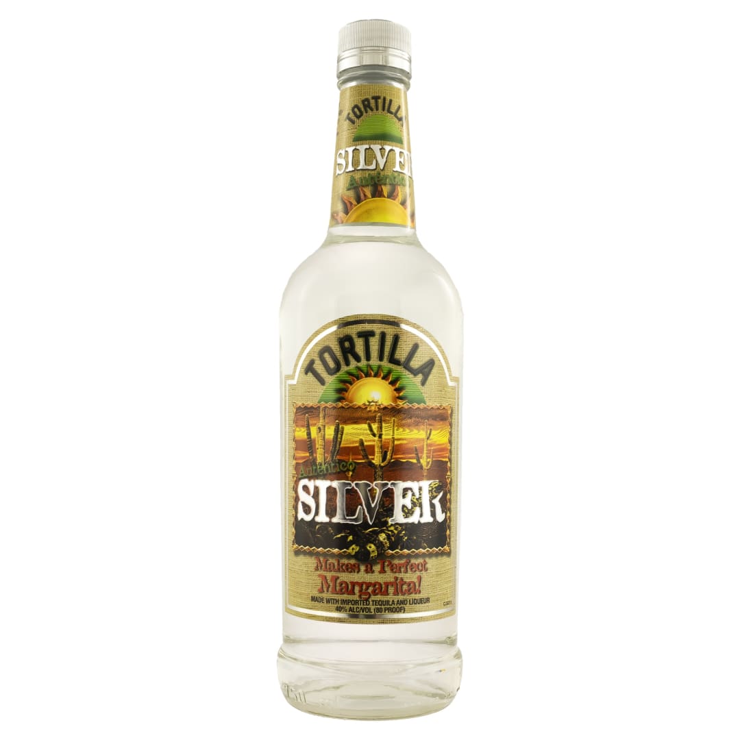 Tortilla Silver Tequila 750ml 80 Proof