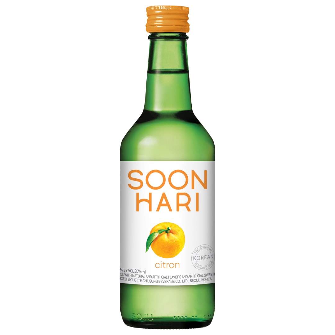 Soonhari Korean Soju Citron Non-appellated 375ml