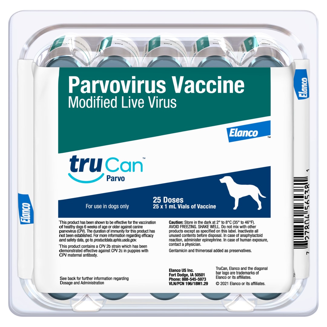 TruCan Parvo | 25 x 1 dose
