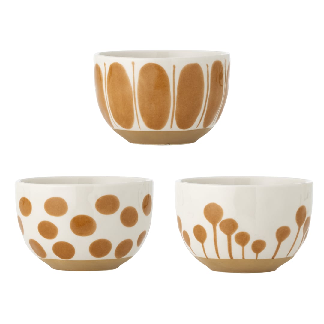 82061845 - Linora Bowl, Brown, Stoneware STOCK: 14