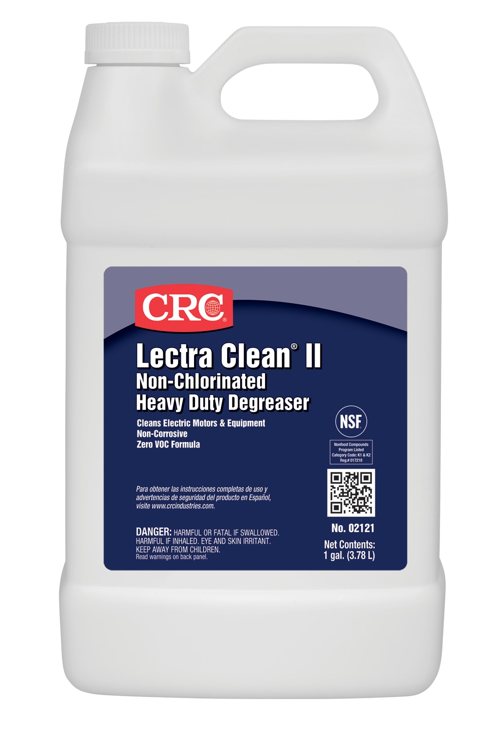 CRC Lectra Clean II Non-Chlor Heavy Duty Degreaser 1X1GL