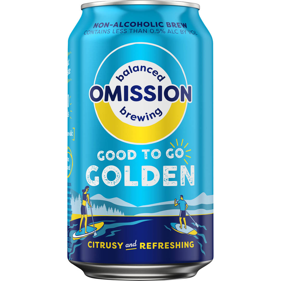 Omission Good to Go Golden Malt Beverage 12 fl oz Can