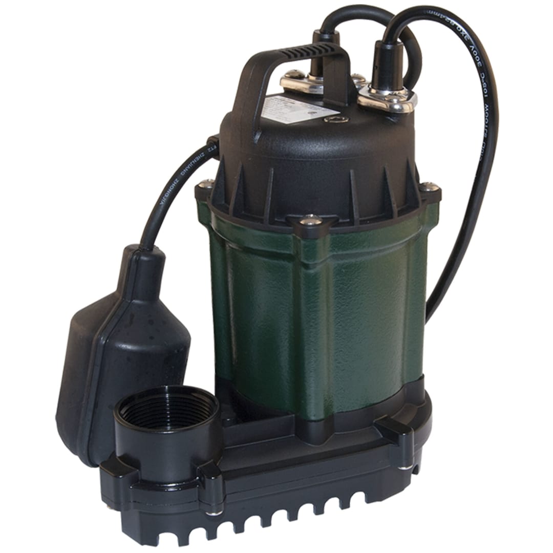 Zoeller 49-0005 WM49 Automatic Submersible Sump Pump 1/4 HP, 115V, 1PH