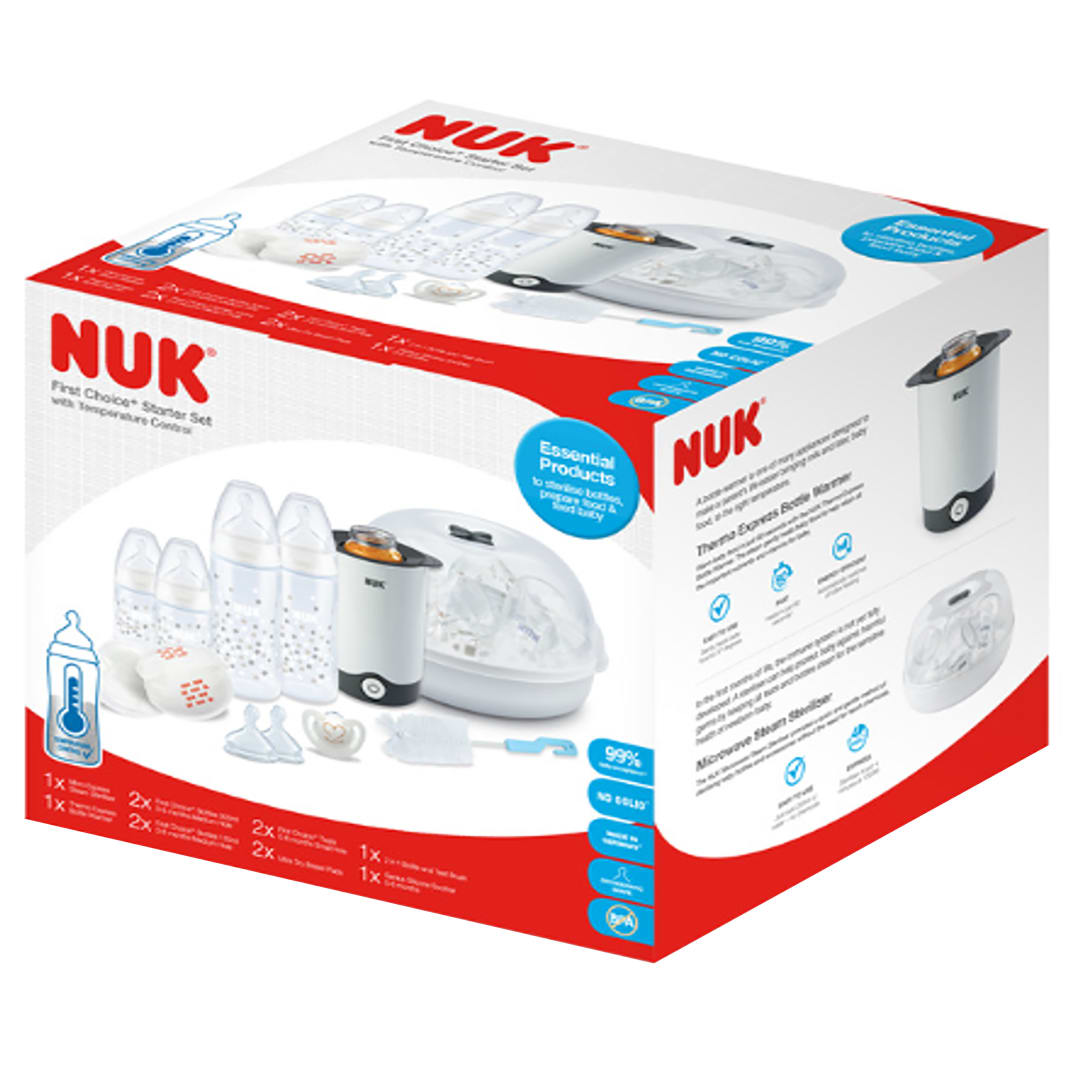 NUK FIRST CHOICE TEMP STARTER SET