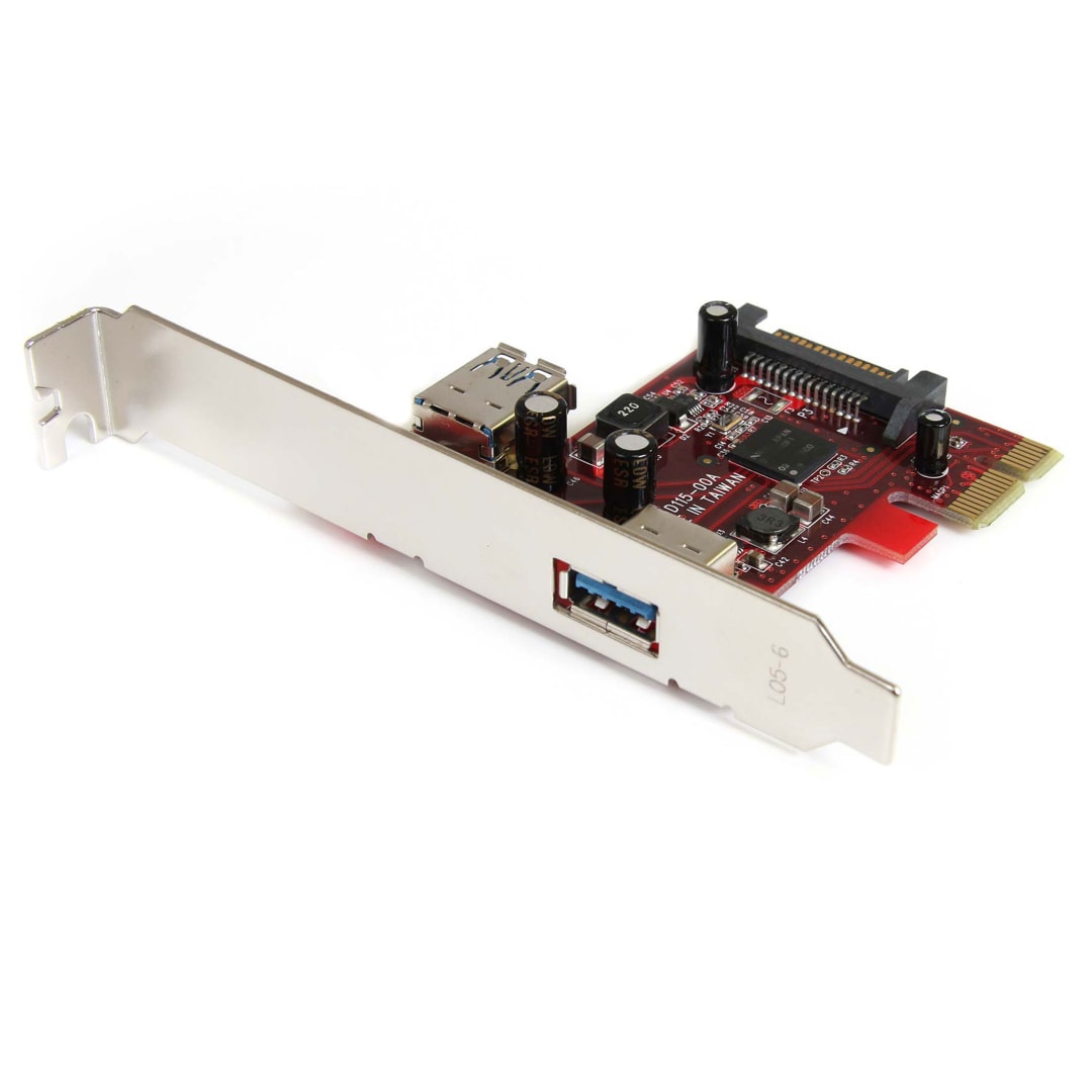 1 Internal 1 External SuperSpeed USB 3 Card PCIe