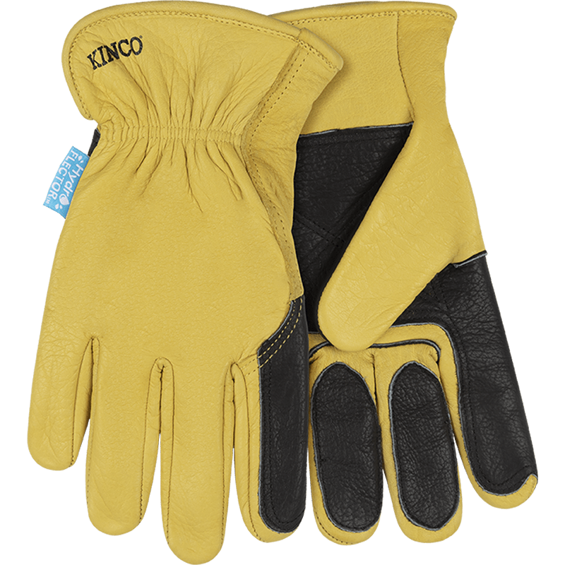 HydroFlector™ Water-Resistant Premium Grain Buffalo Driver with Double-Palm