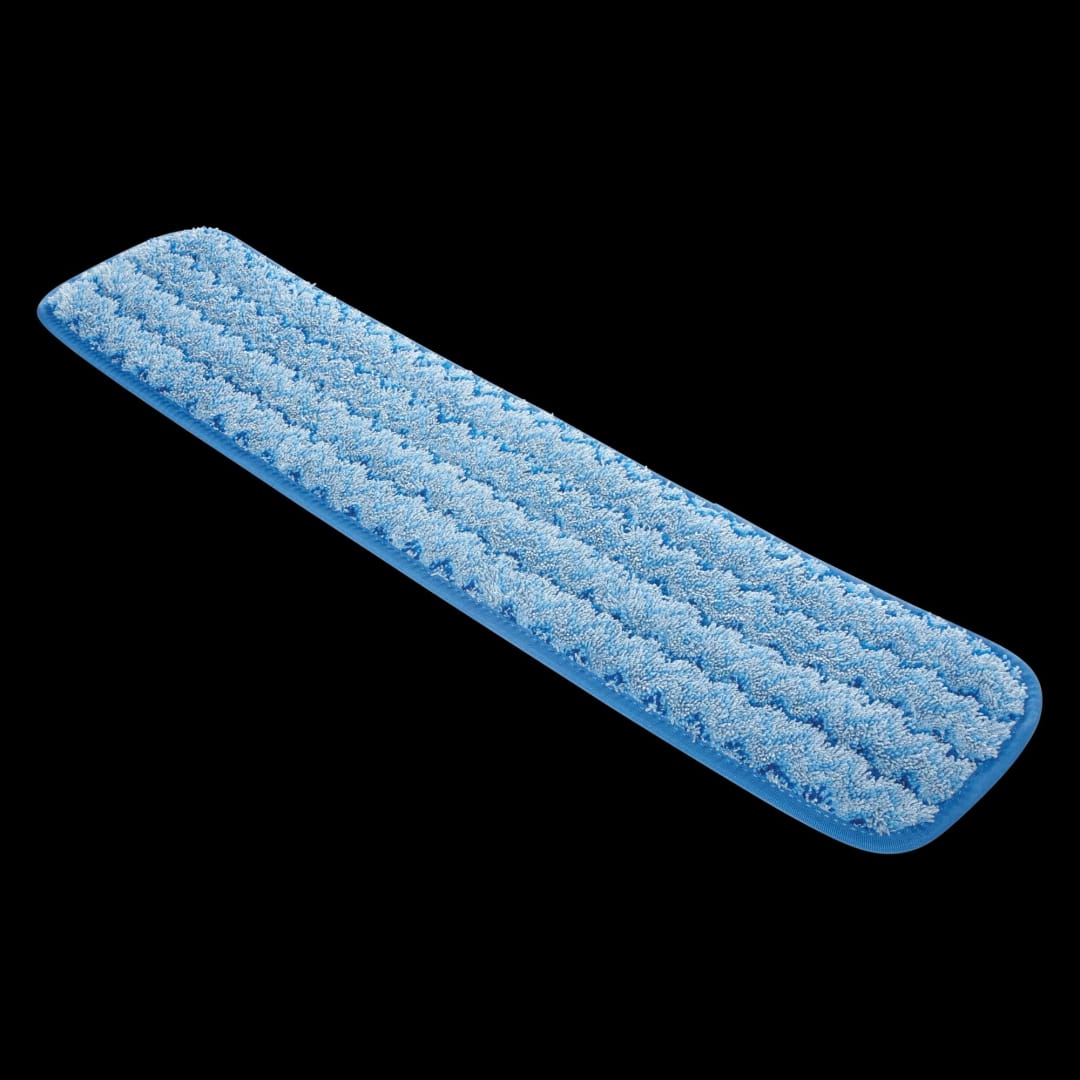 Rubbermaid Commercial Products HYGEN 24" Microfiber Mop Pad, Blue