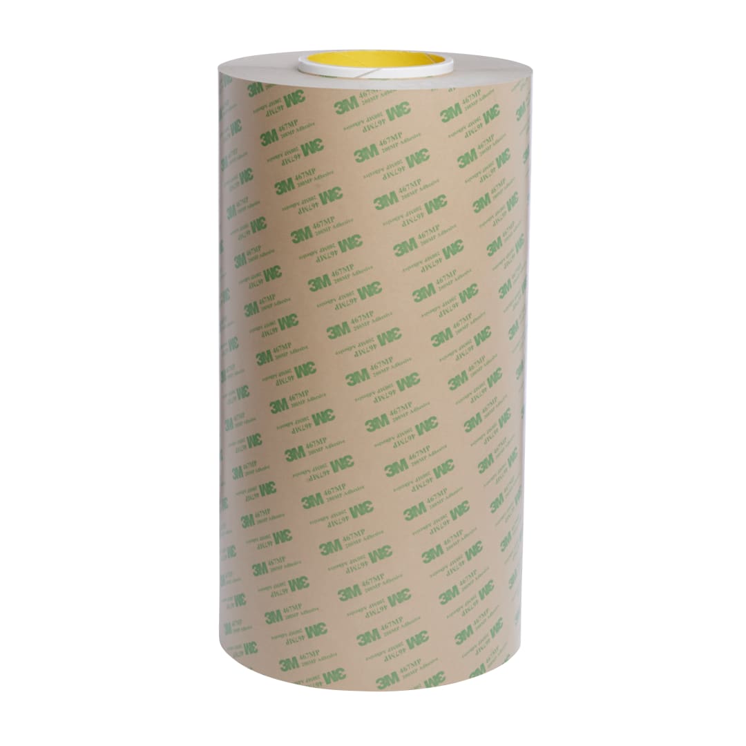 3M™ Yapışkan Transfer Bandı 467MP, Şeffaf, 210 mm x 295 m, 0.06 mm, Restricted GTML