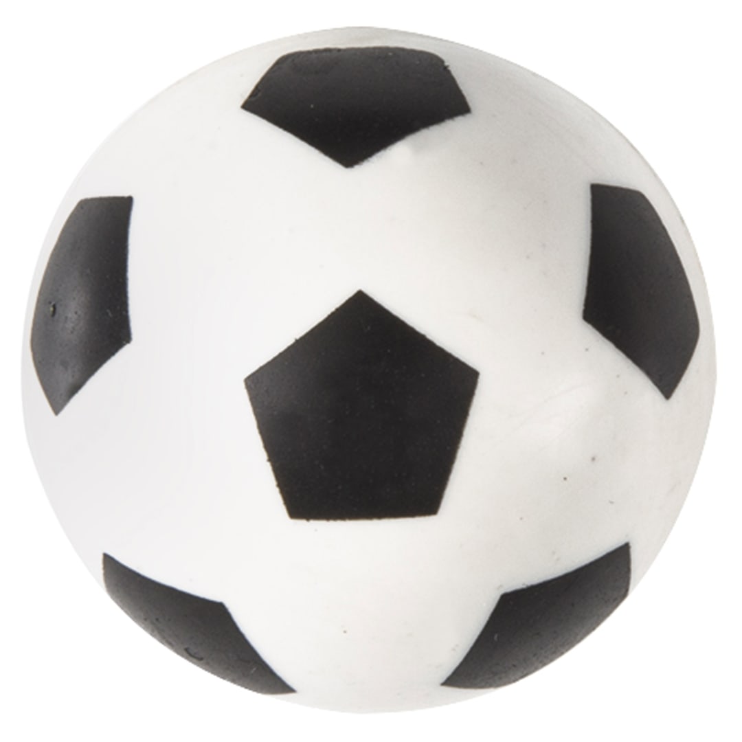 3D Soccer Bouncy Balls, 4ct