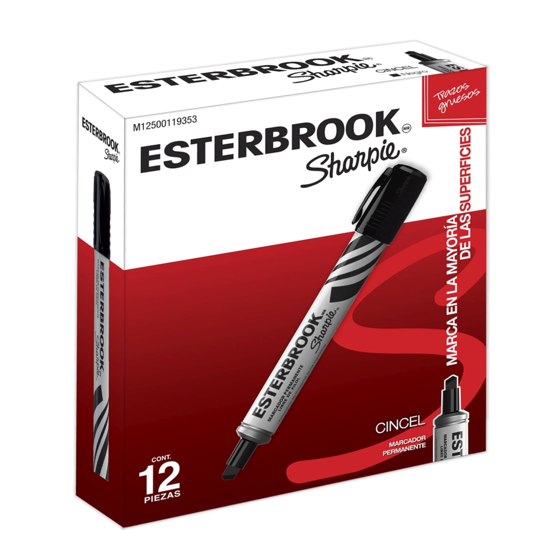 SHARPIE ESTERBROOK OS 12 BLACK